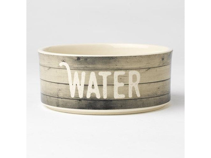 Active Canis Farm Dog WATER Bowl 6" Gray. 3.5cups (7dl)