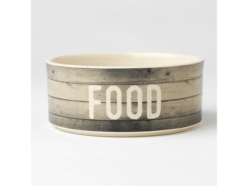 Active Canis Farm Dog FOOD Bowl 6" Gray. 3.5cups (7dl)