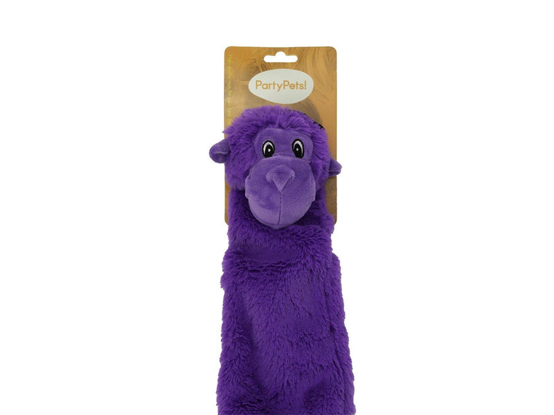 Party Pets Flat Monkey 42 cm purple