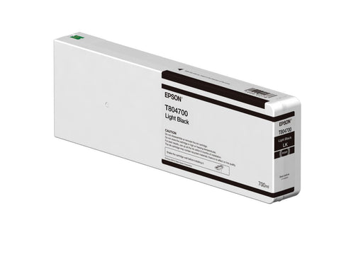Epson Original T804700 Druckerpatrone schwarz hell 700ml (C13T804700)