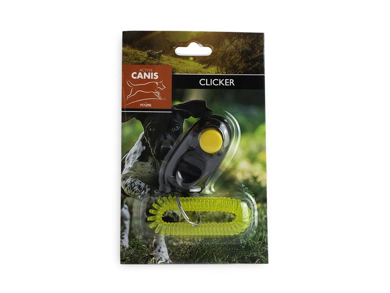 Active Canis Clicker w/ spiral wristband black