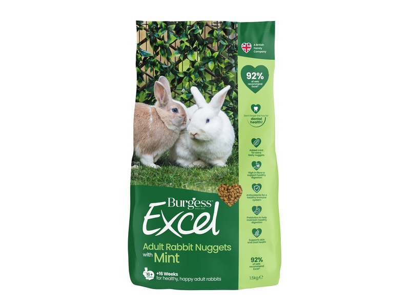 Burgess Excel Rabbit Adult 1.5 kg