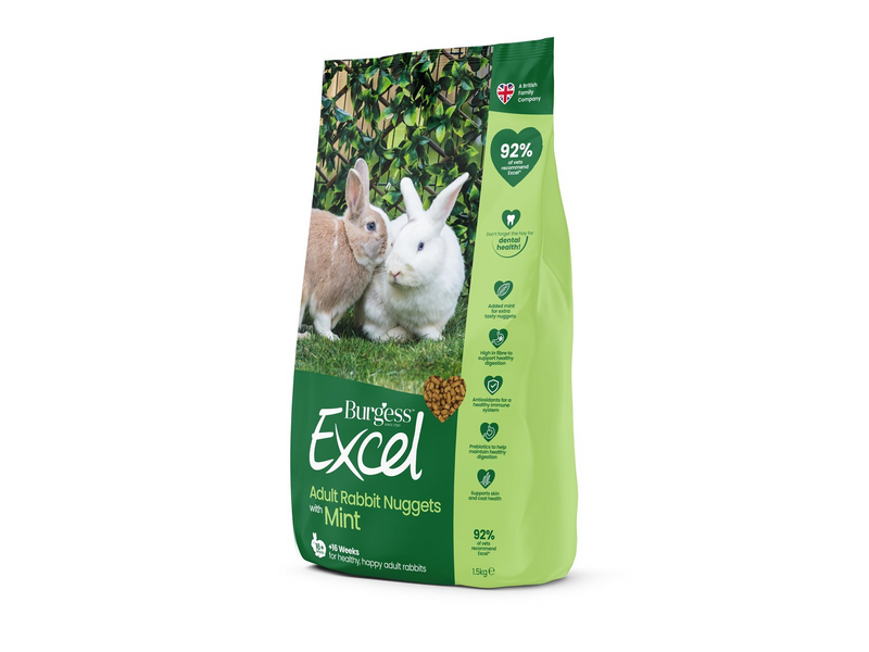 Burgess Excel Rabbit Adult 1.5 kg