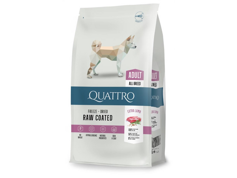 Quattro All Breed Adult Lamb & Rice 3kg