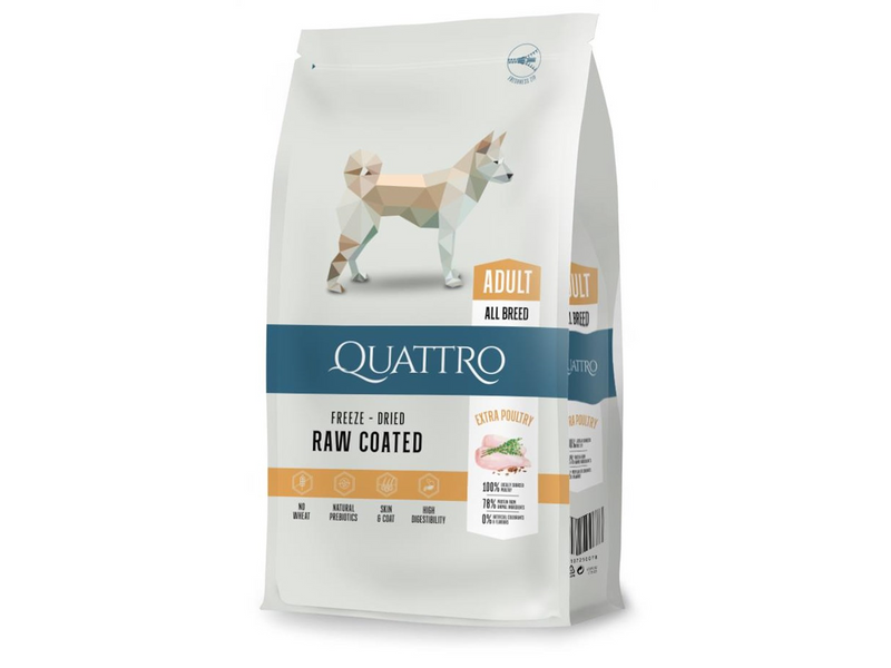 Quattro All Breed with Poultry Adult 3kg