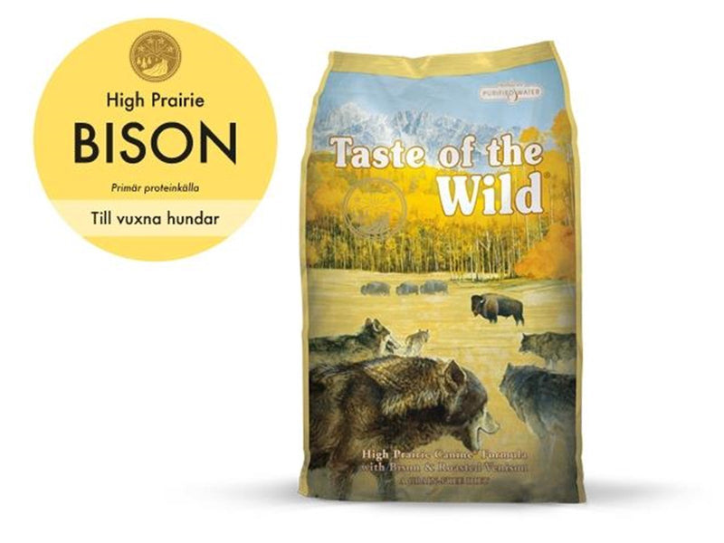 Taste of the Wild High Prairie Canine Formula With Bison & Roasted Venison Grain-Free 2kg