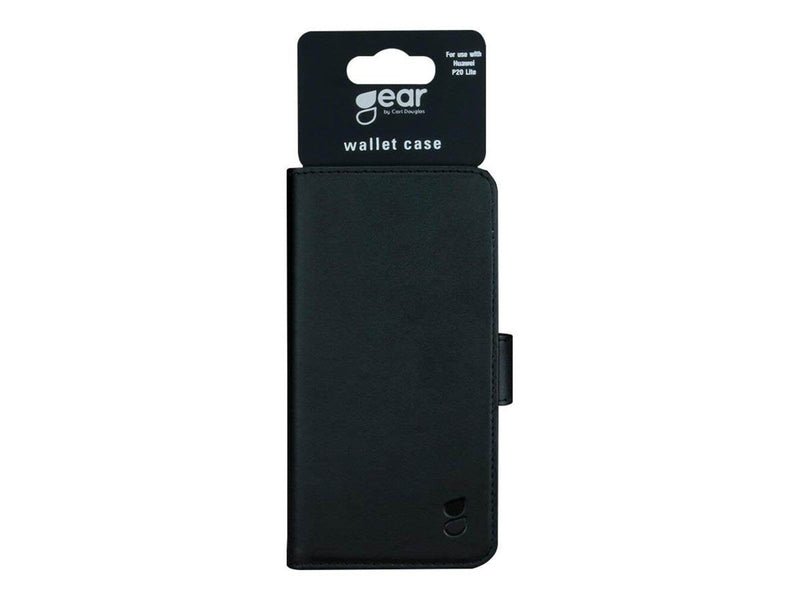 GEAR Wallet Case Black - Huawei P20 Lite 2018