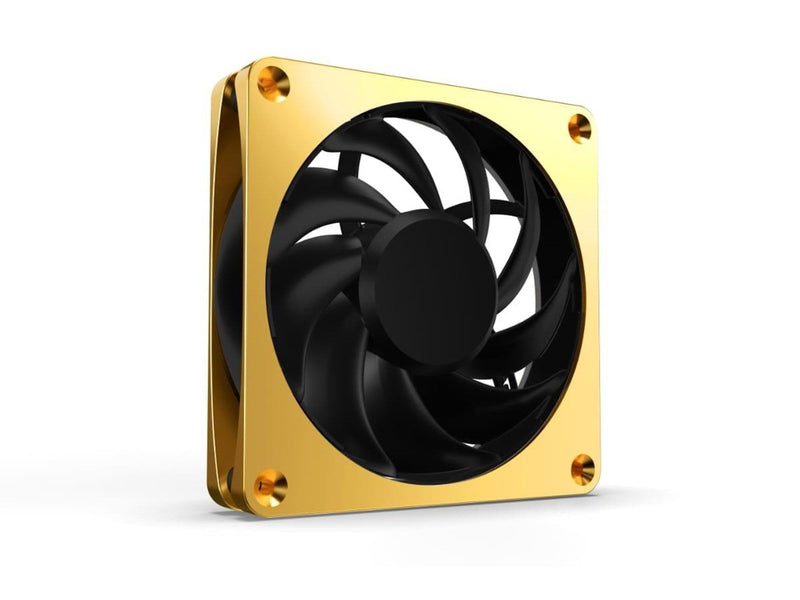 Alphacool Apex Stealth Metal - 2000 RPM - Black - Gehäuselüfter - 120mm - Gold - 40 dBA