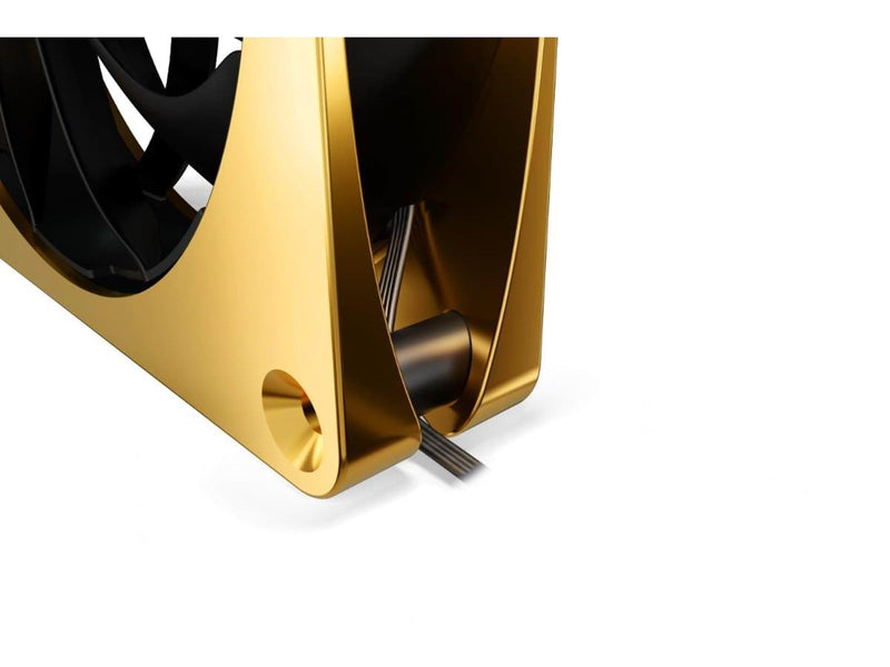 Alphacool Apex Stealth Metal - 2000 RPM - Black - Gehäuselüfter - 120mm - Gold - 40 dBA