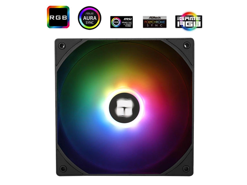 Thermalright TL-C14C-S ARGB - Black - Gehäuselüfter - 140mm - Schwarz mit RGB LED - 26 dBA