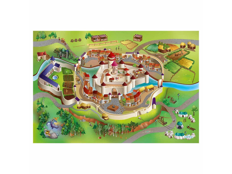 Achoka Play mat Castle Middle Ages 100x150cm