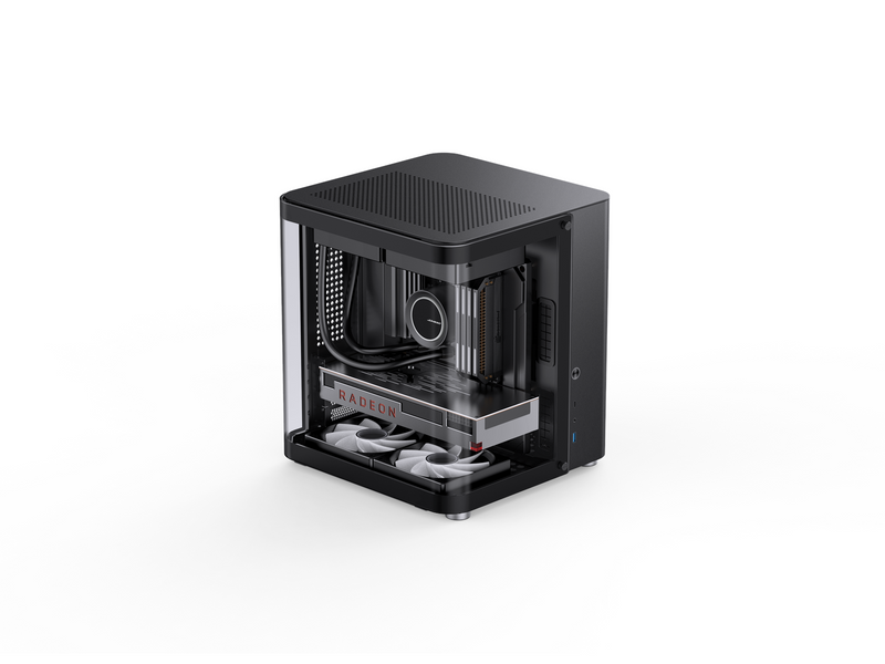 Jonsbo TK-1 2.0 - Black - Gehäuse - Minitower - Schwarz