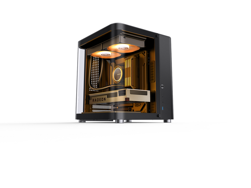 Jonsbo TK-1 2.0 - Black - Gehäuse - Minitower - Schwarz