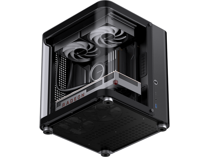 Jonsbo TK-1 2.0 - Black - Gehäuse - Minitower - Schwarz