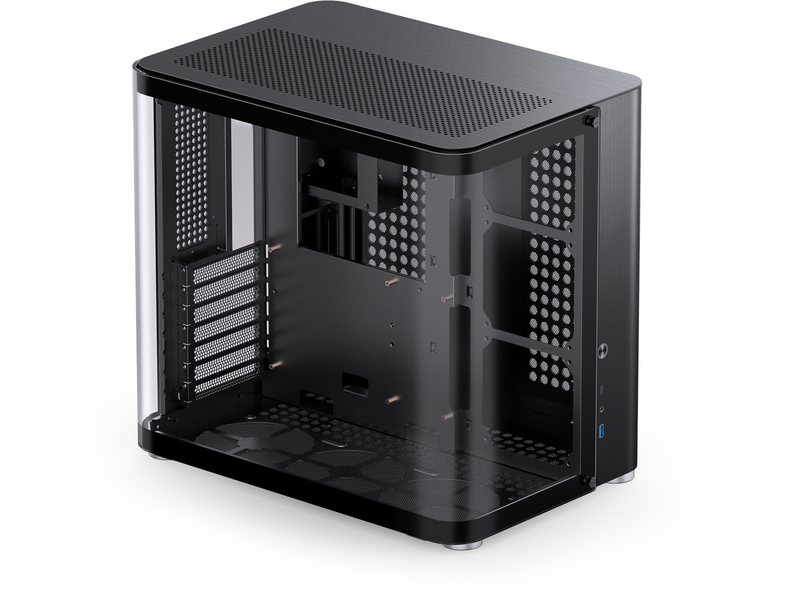 Jonsbo TK-2 2.0 - Black - Gehäuse - Miditower - Schwarz