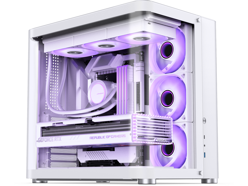 Jonsbo TK-2 2.0 - White - Gehäuse - Miditower - Weiß