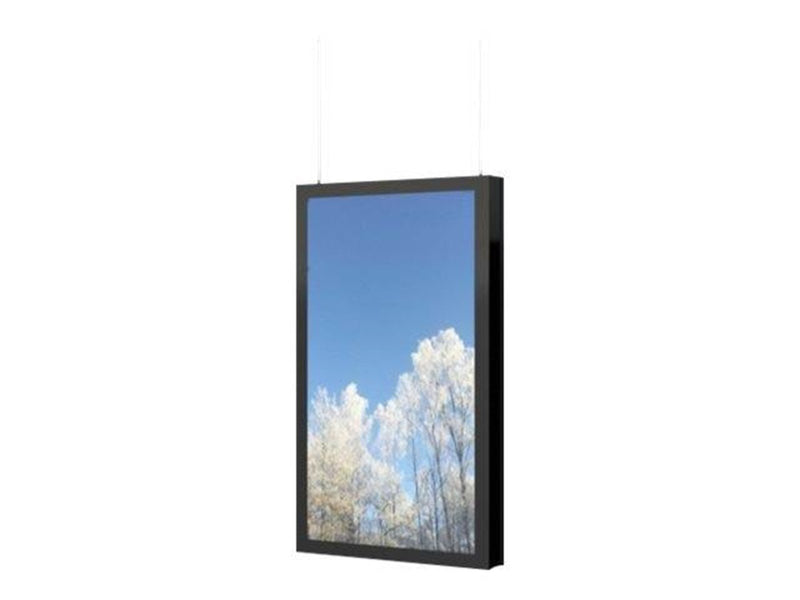 HI-ND - mounting kit - portrait - for digital signage LCD panel - black 75"