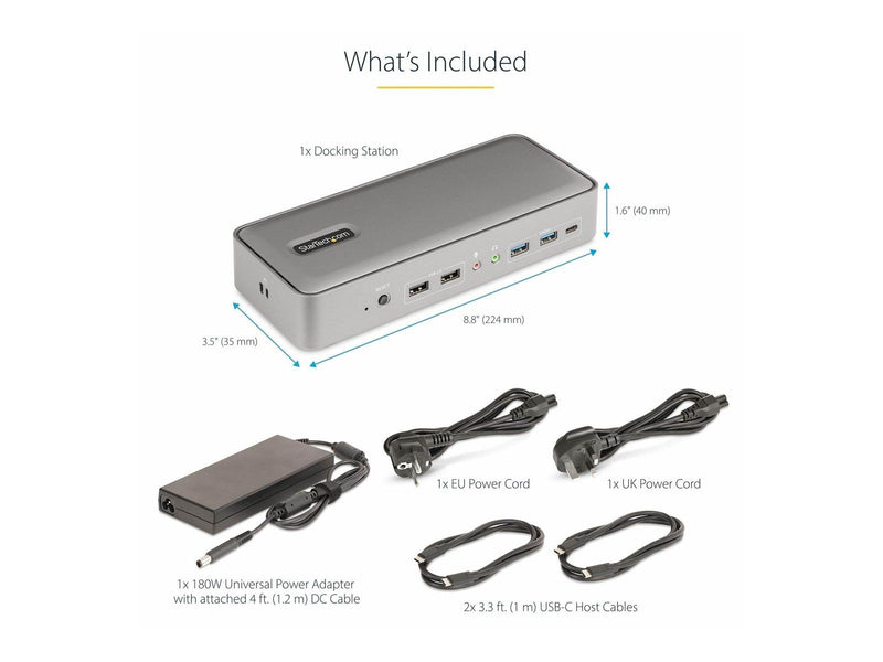 StarTech.com 129UE-USBC-KVM-DOCK