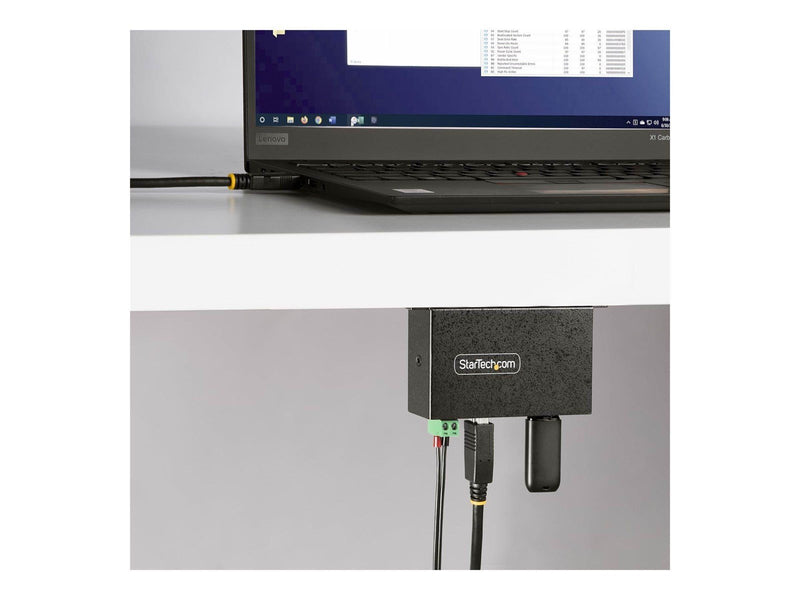 StarTech.com 5G4AINDRM-USB-A-HUB USB-Hubs - USB 3.2 - 4 - Schwarz