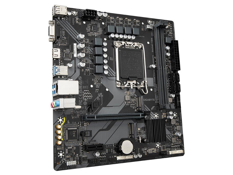 GIGABYTE B760M H DDR4 Mainboard - Intel B760 - Intel LGA1700 socket - DDR4 RAM - Micro-ATX