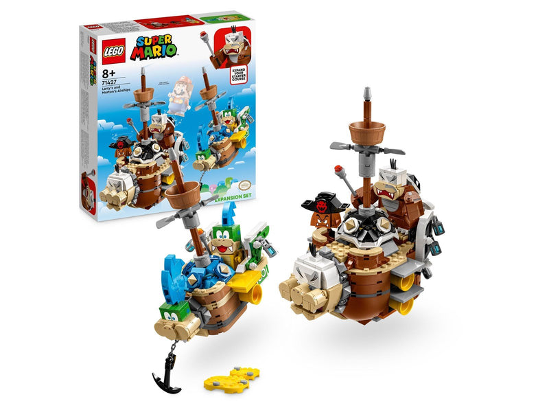 LEGO Super Mario 71427 Larry und Mortons Luftgaleeren – Erweiterungsset