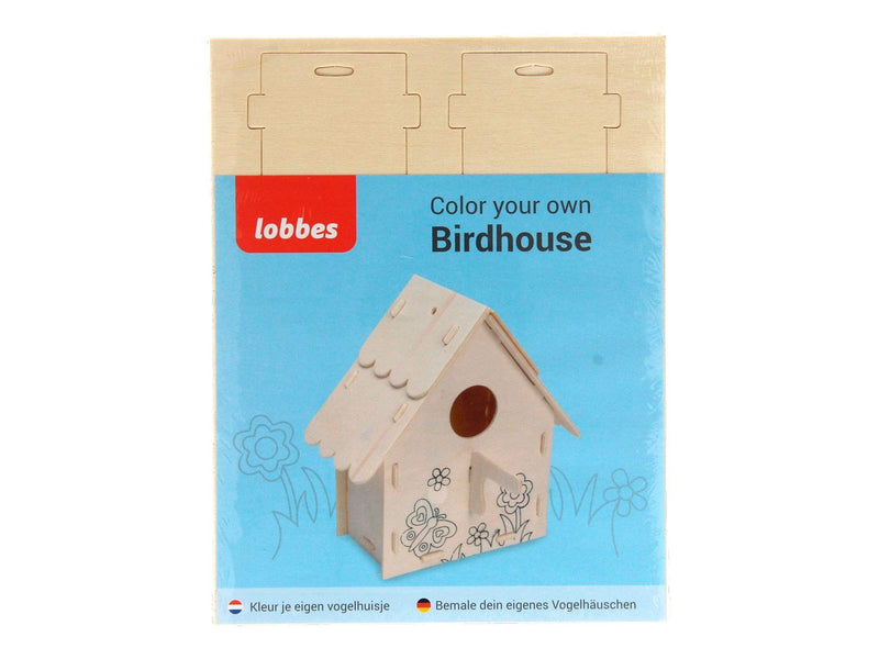 Lobbes Make your own Wooden Birdhouse variation B