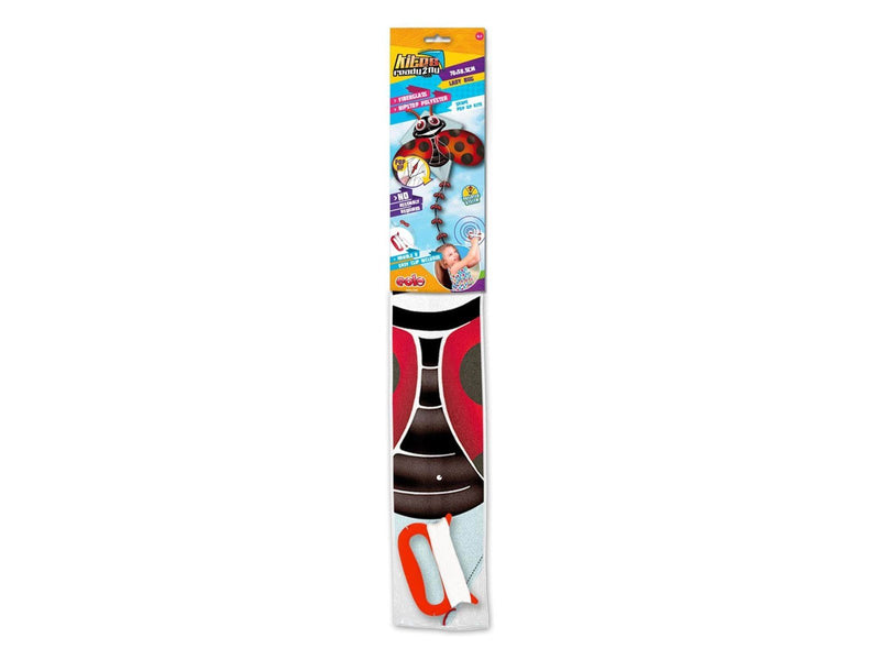 Kites Ready 2 Fly - Pop-up Nylon Kite Ladybug