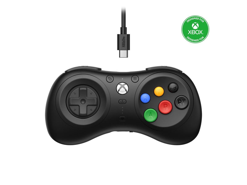 8BitDo M30 Wired Controller Xbox Black - Wired Controller - Microsoft Xbox One