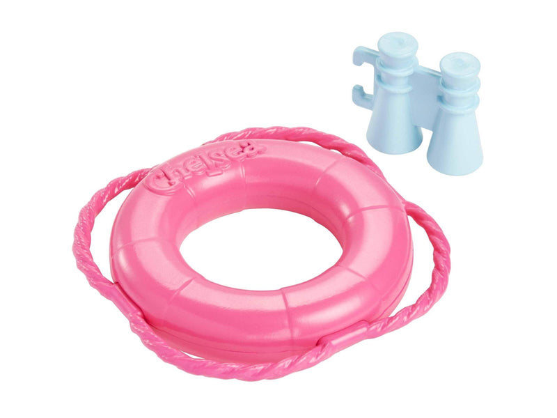 Barbie Chelsea Can Be… Lifeguard Doll And 6 Career-themed Accessories Including Life Buoy