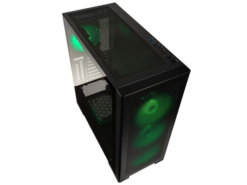 Kolink Unity Meshbay ARGB - Black - Gehäuse - Miditower - Schwarz