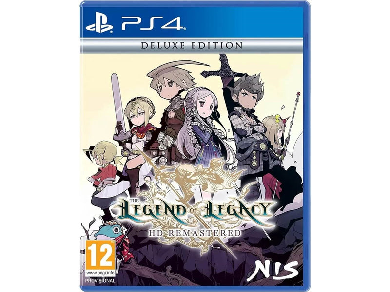 The Legend of Legacy HD Remastered (Deluxe Edition) - Sony PlayStation 4 - RPG - PEGI 12