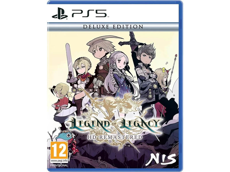The Legend of Legacy HD Remastered (Deluxe Edition) - Sony PlayStation 5 - RPG - PEGI 12