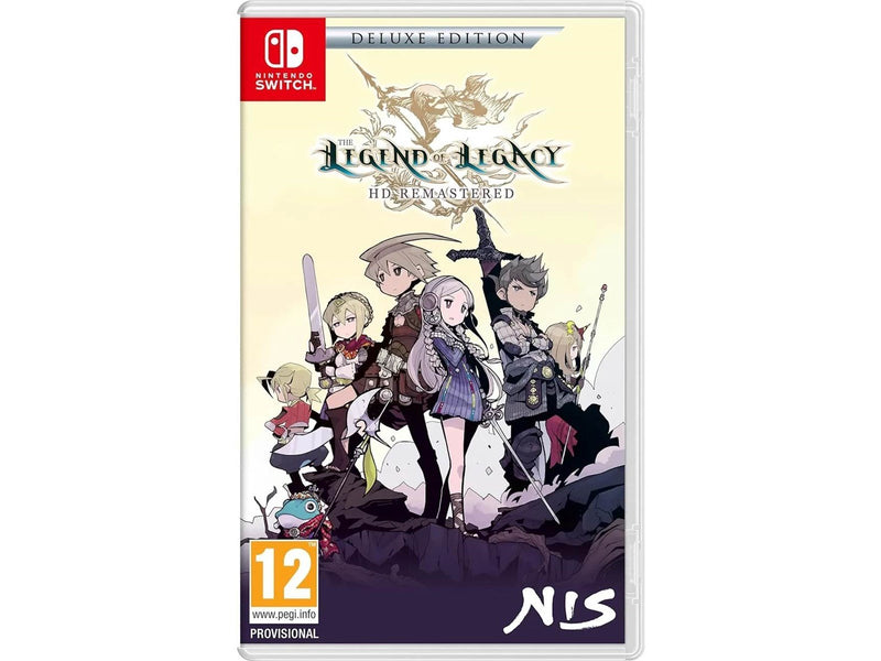 The Legend of Legacy HD Remastered (Deluxe Edition) - Nintendo Switch - RPG - PEGI 12