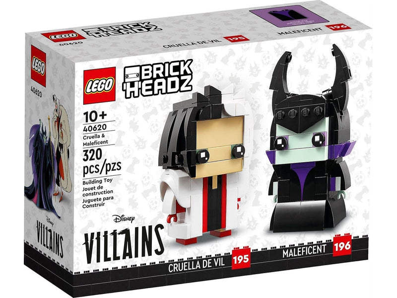 LEGO BrickHeadz 40620 Cruella & Maleficent