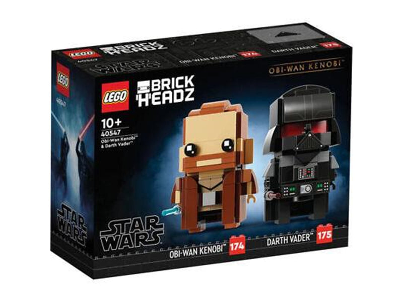 LEGO BrickHeadz 40547 Obi-Wan Kenobi & Darth Vader