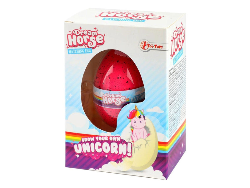 Dream Horse Growing Egg Unicorn 17cm (Assorted)