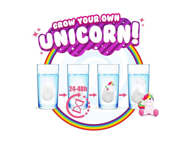 Dream Horse Growing Egg Unicorn 17cm (Assorted)