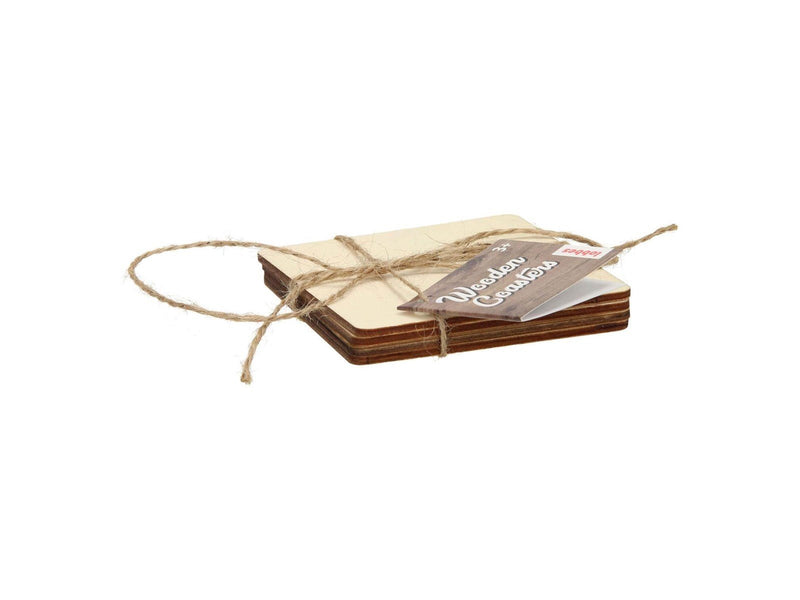 Lobbes Wooden Coasters 4pcs.