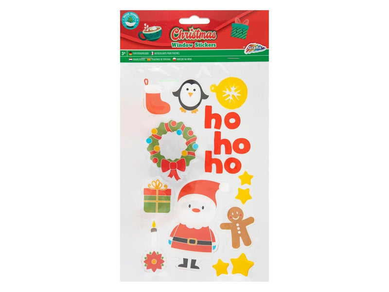 Creative Craft Group Christmas Window Stickers (Assorted)
