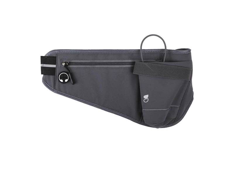 GEAR Sport Belt Premium Universal up to 6" Pocket for Bottle Grey