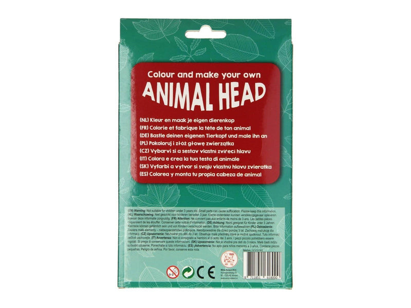 Wins Holland Craft set to make 3D animal head (Assorted)