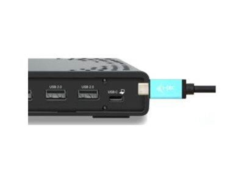 I-Tec - docking station - USB-C / USB4 / Thunderbolt 3 / Thunderbolt 4 - HDMI 2 x DP++ - GigE