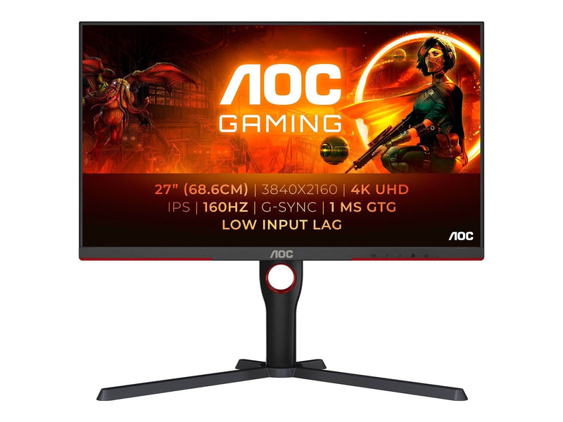27" AOC Gaming U27G3X - 3840x2160 - 160Hz - Fast IPS - DisplayHDR 400