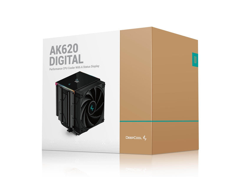 DeepCool AK620 DIGITAL - CPU-Luftkühler - Max 28 dBA