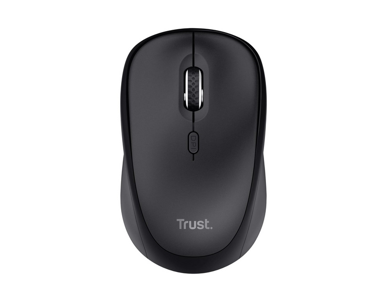 Trust Ody II Silent - Black - Tastatur & Maus Set - Englisch - US - Schwarz