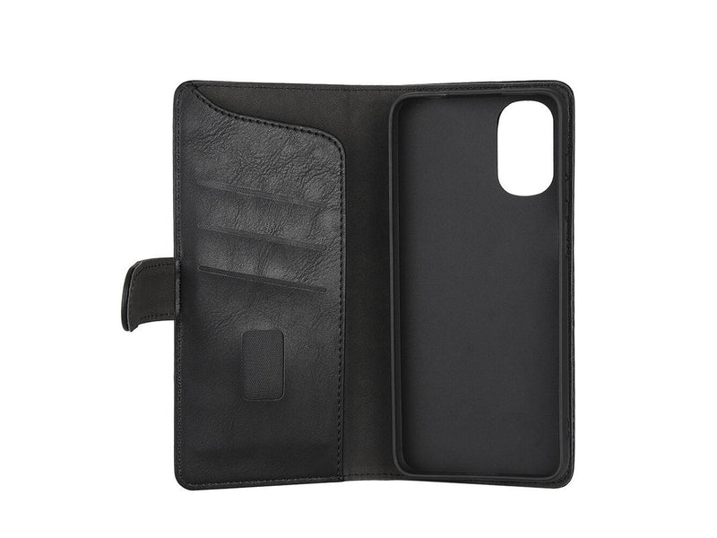 GEAR Wallet Case Black - Motorola Moto G22