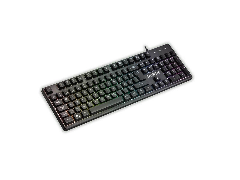 NORTH Gaming Keyboard K100 RGB - Gaming Tastaturen - Blau