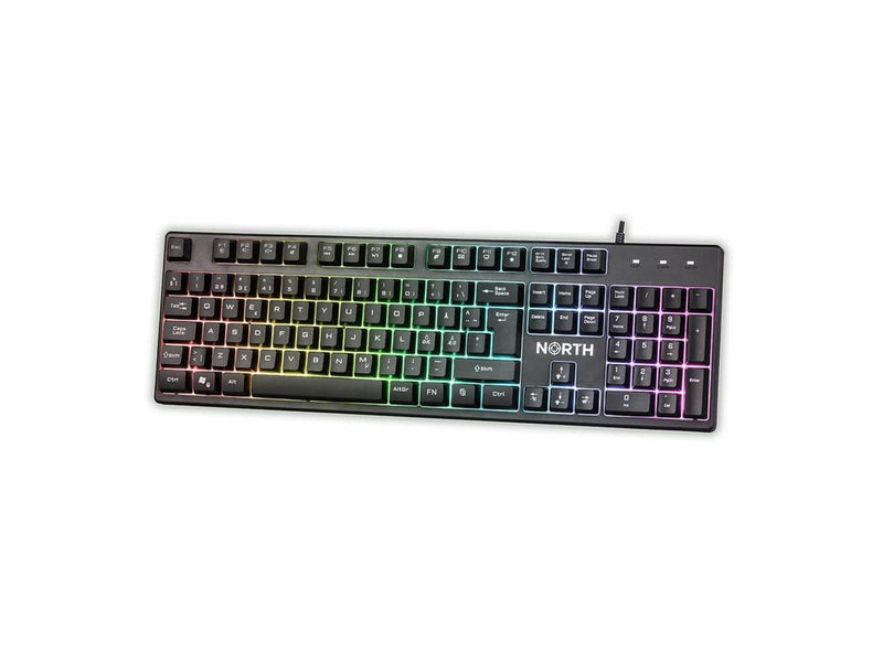 NORTH Gaming Keyboard K100 RGB - Gaming Tastaturen - Blau