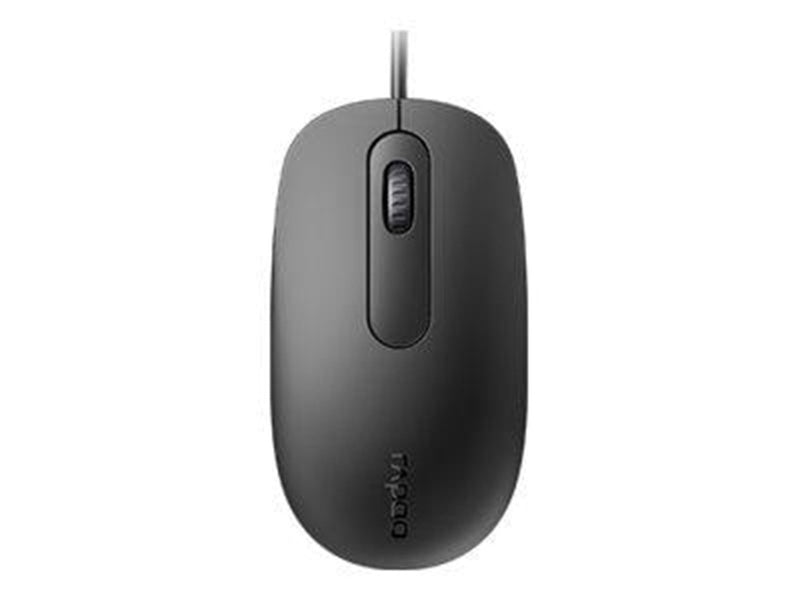 RAPOO N200 - Maus (Schwarz)