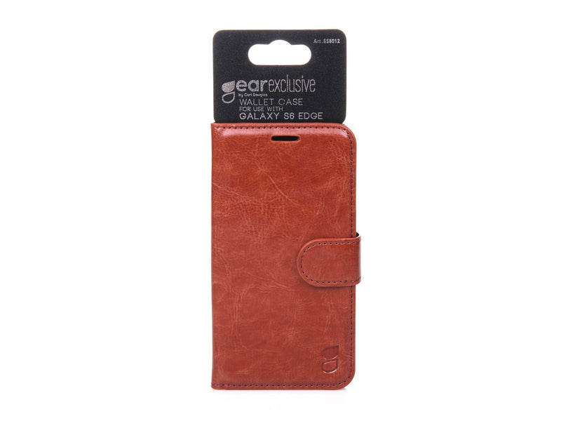 GEAR Wallet Case Brown - Samsung S6 Edge